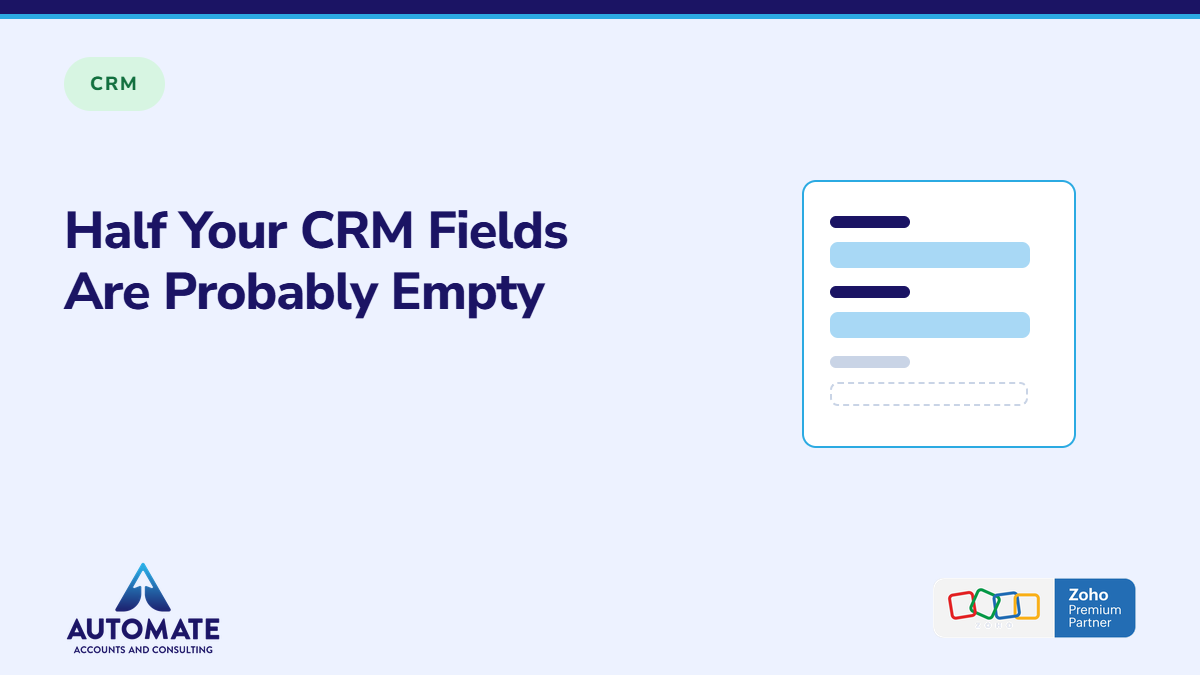 Auditing unused fields in a Zoho CRM Lead module